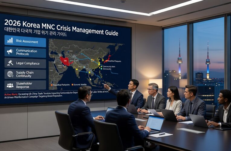 2026 Korea MNC Crisis Management Guide