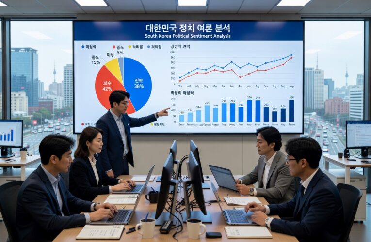 South Korea Political Sentiment Analysis