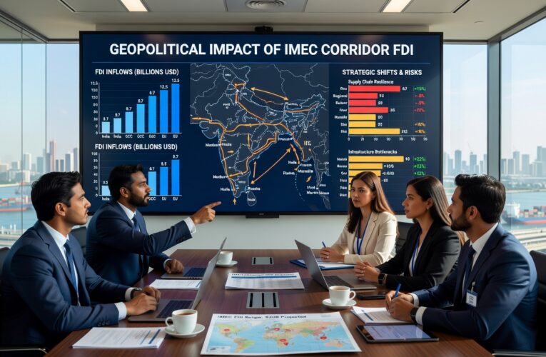 Geopolitical impact of IMEC corridor FDI