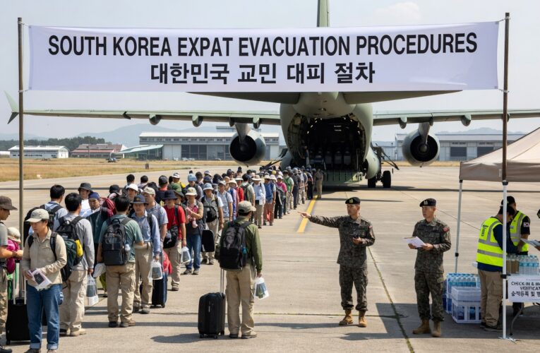 South Korea Expat Evacuation Procedures