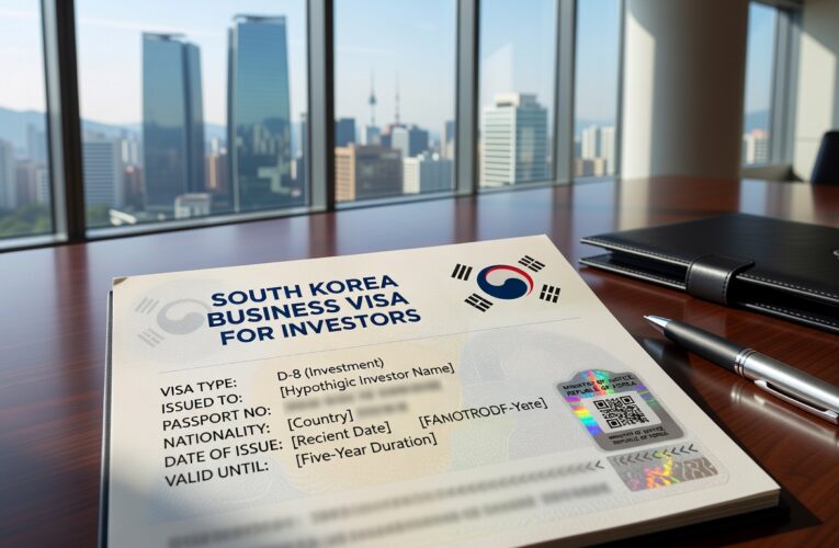 South Korea Business Visa for Investors