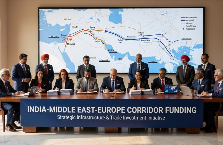 India Middle East Europe Corridor Funding