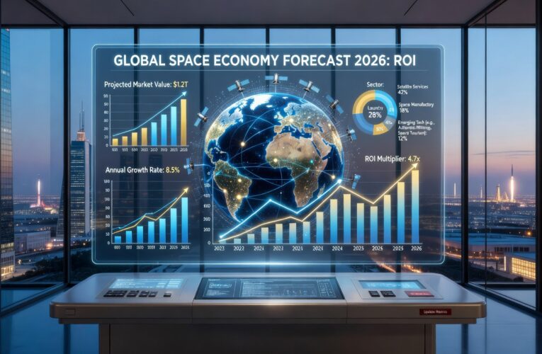 Global space economy forecast 2026: ROI