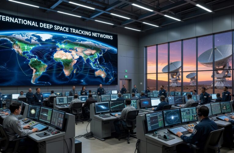 International Deep Space Tracking Networks