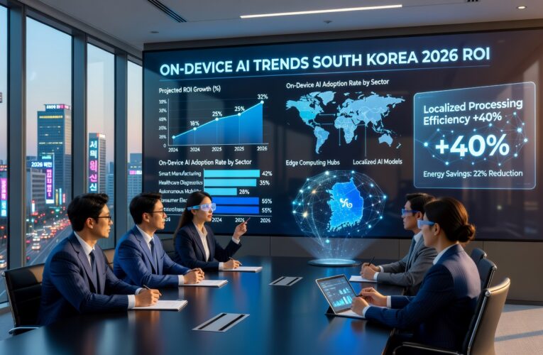 On-device AI trends South Korea 2026 ROI